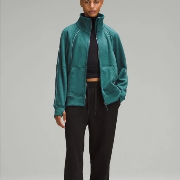 Lululemon Scuba Oversized Funnel-Neck Full Length PLUSH Sweatshirt - Picture 9 of 9